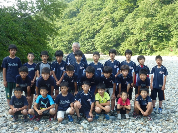 2013年8月4 合宿＠群馬県みなかみ町